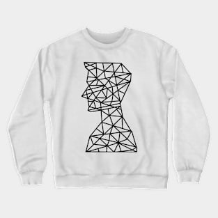 man face shirt v 1.1 for white Crewneck Sweatshirt